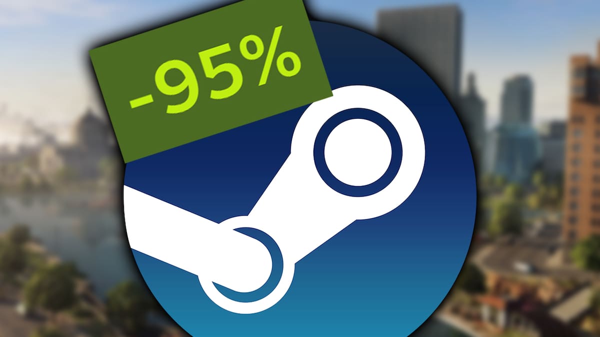 Juego AAA 95% descuento Steam