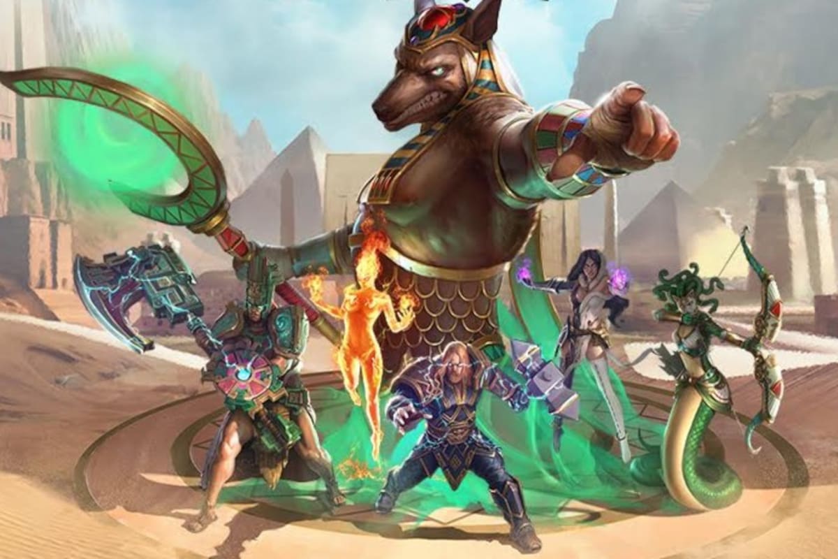 Hand of the Gods: Smite Tactics ya puede descargarse gratis en Steam