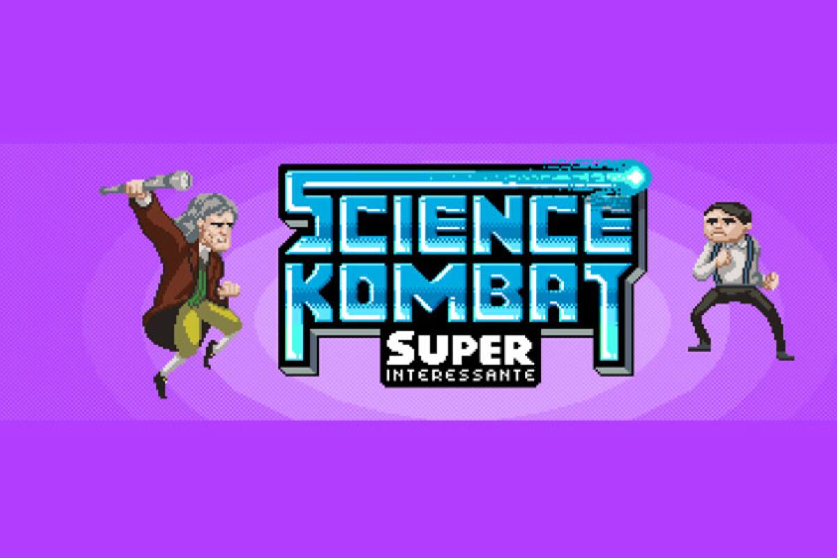 Los científicos y pensadores del mundo pelean en Science Kombat