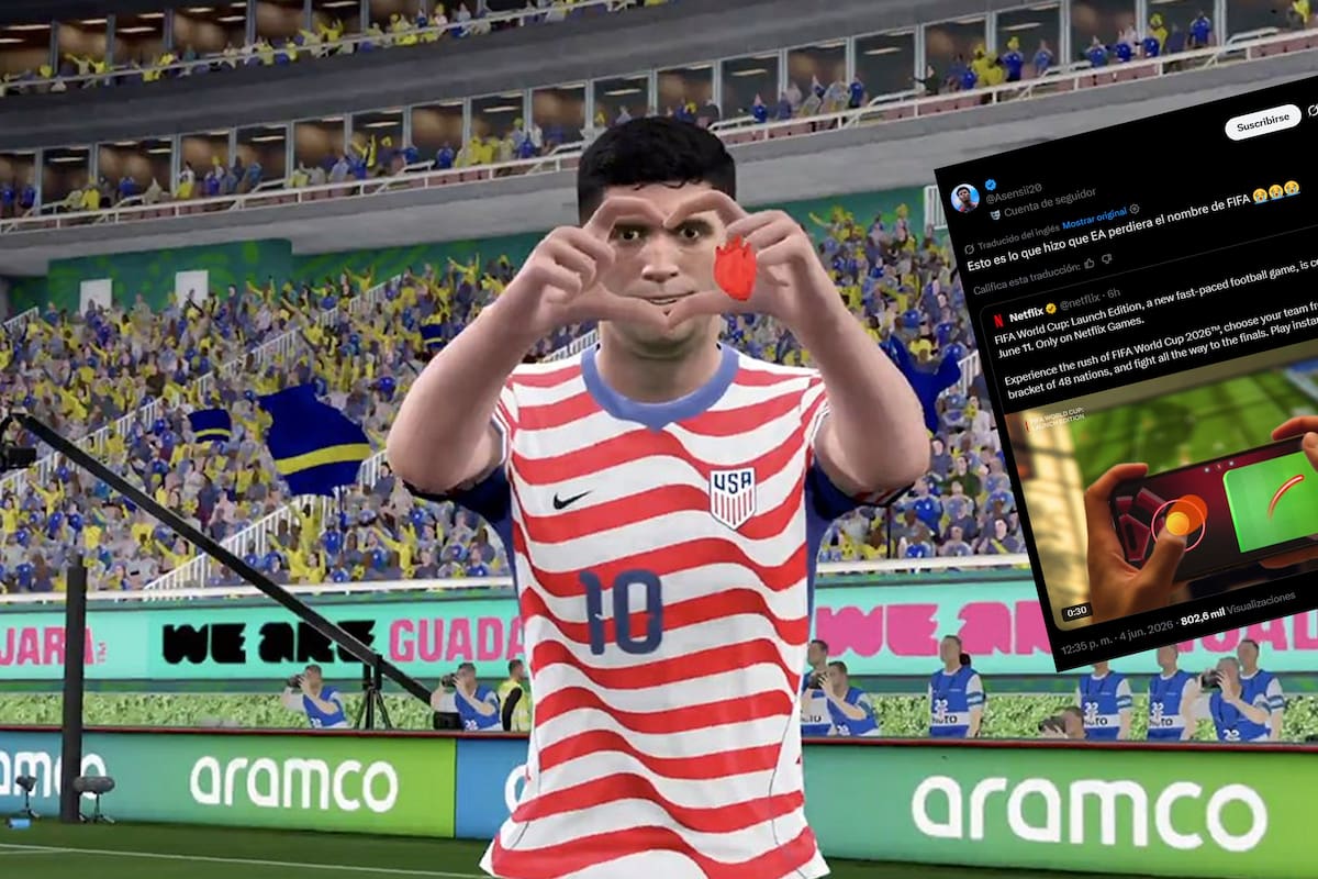 “¿EA perdió el nombre de FIFA por esto?" Revelan el nuevo juego de futbol del Mundial para Netflix y la comunidad está decepcionada