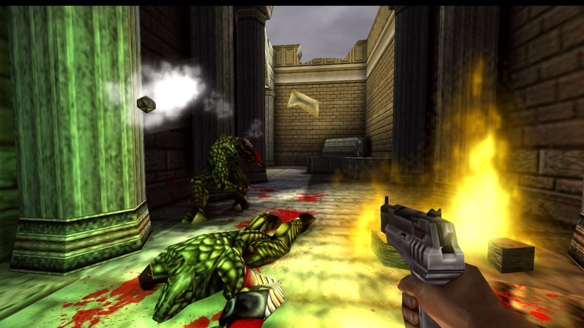 Juego incluye seis niveles y 23 armas para acribillar dinosaurios