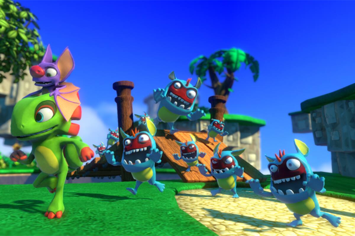 Mira el nuevo trailer de gameplay de Yooka-Laylee
