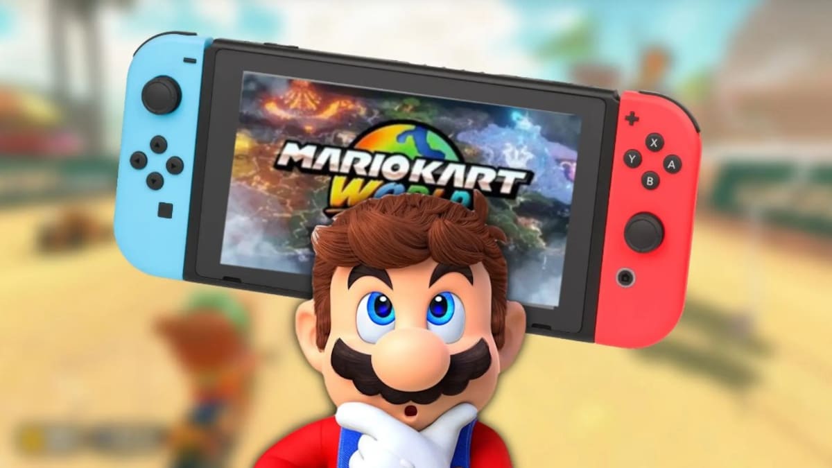 Jugador quería jugar Mario Kart World en Switch
