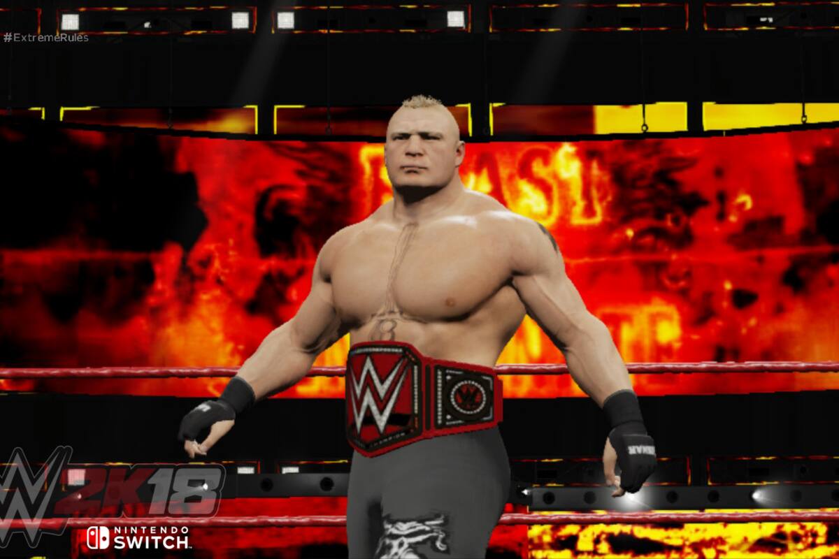 Port de WWE 2K18 en Switch es un desastre