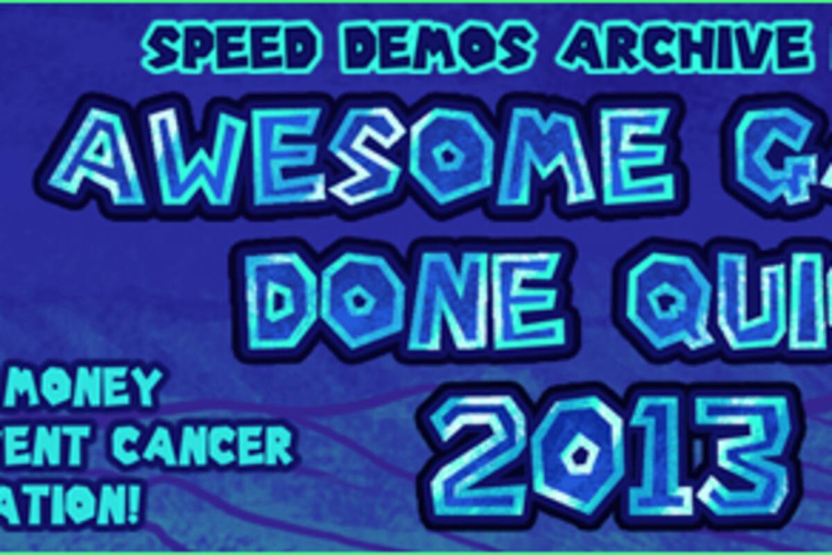 Awesome Games Done Quick 2013, una semana de Speedruns en vivo