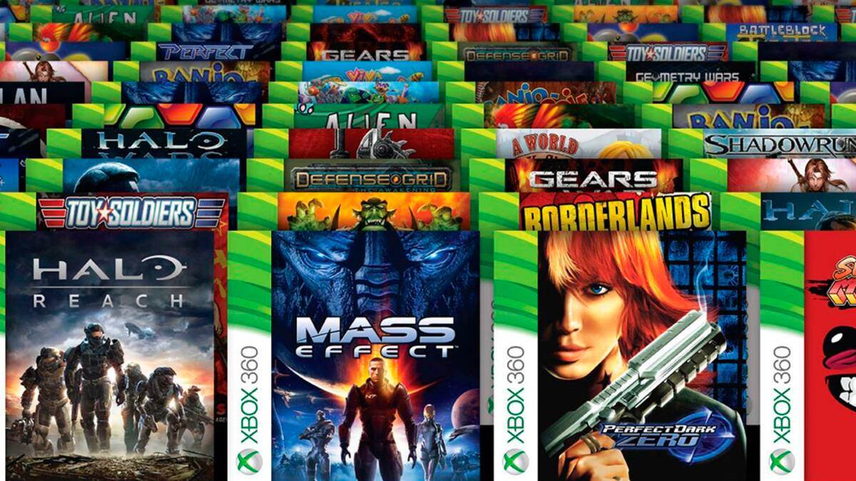 Jugadores siguen interesados en títulos de Xbox 360 y Xbox Original