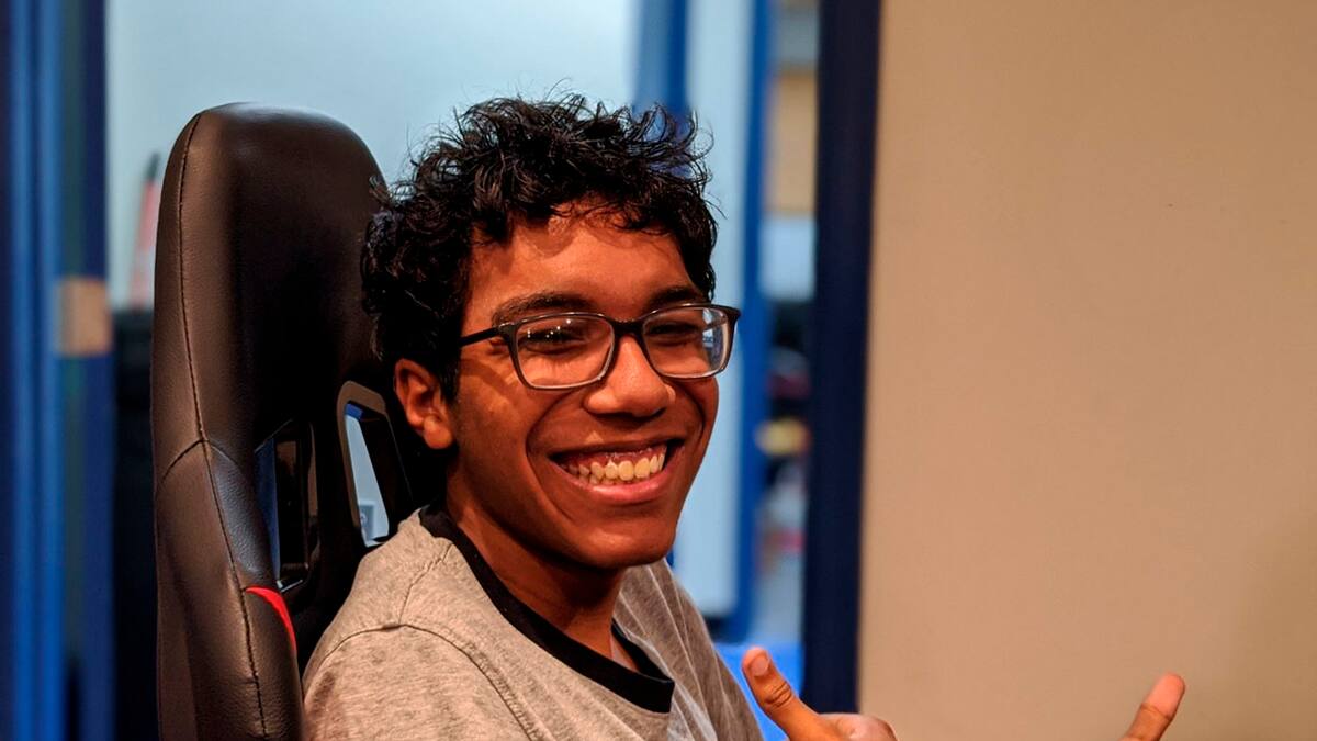 Justice "Ember" Jackson consiguió el logro jugando Super Smash Bros. Ultimate
