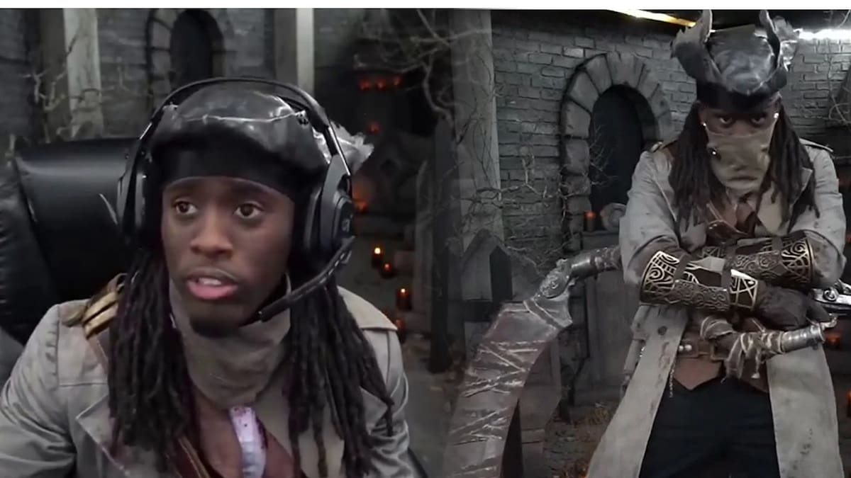 Kai Cenat espera que su transmisión en vivo llame la atención de PlayStation y FromSoftware