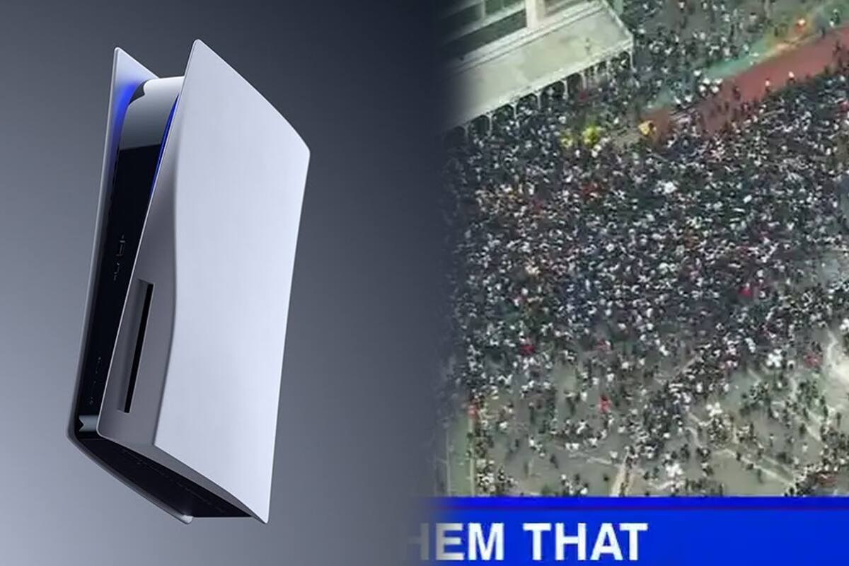Streamer causes riots in New York City by giving away a PS5; they claim he was arrested
