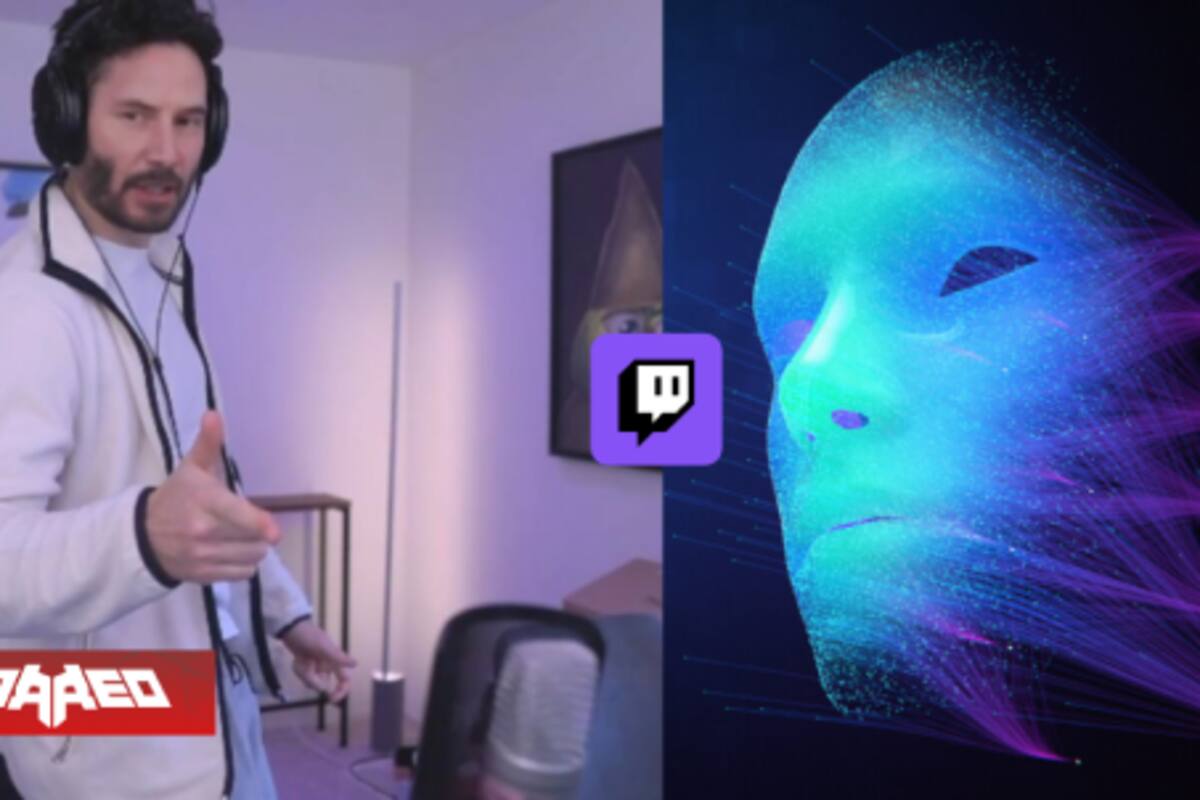 Streamer utiliza IA en tiempo real para verse exactamente como Keanu Reeves en transmisión de Twitch