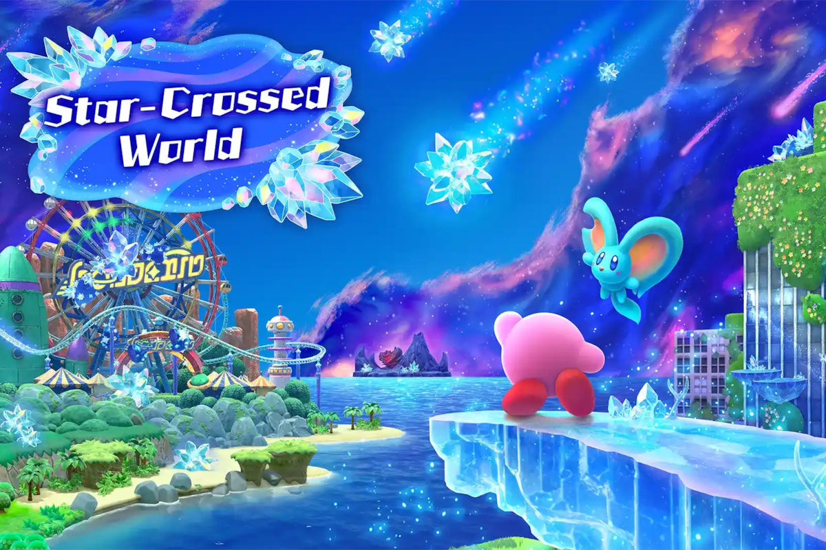 Kirby and the Forgotten Land para Nintendo Switch 2 sorprende con el arte interior de su caja