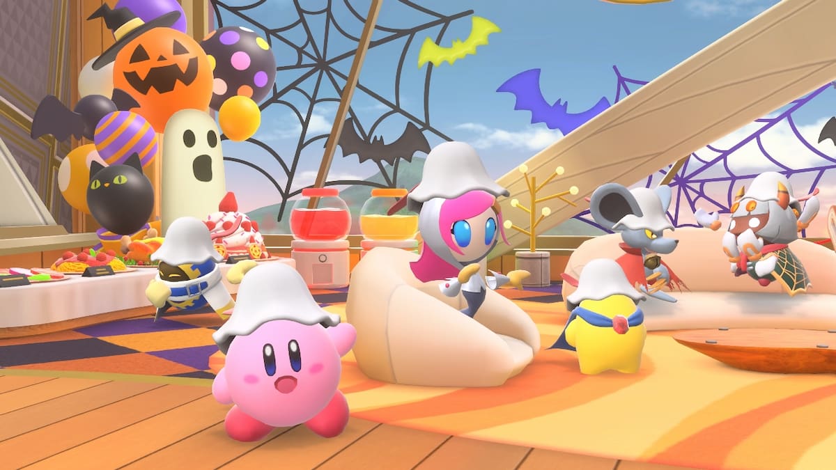 Kirby Air Riders Halloween