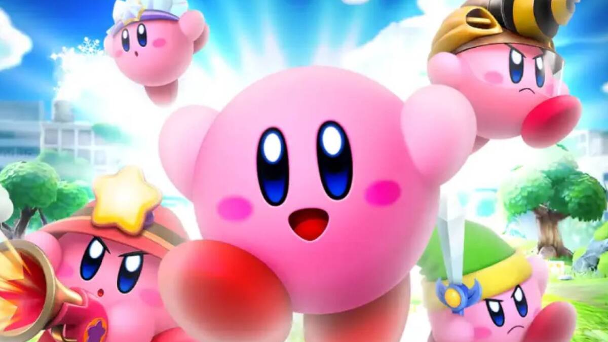 Kirby confirma nueva colaboración para lanzar una línea de lindos peluches
