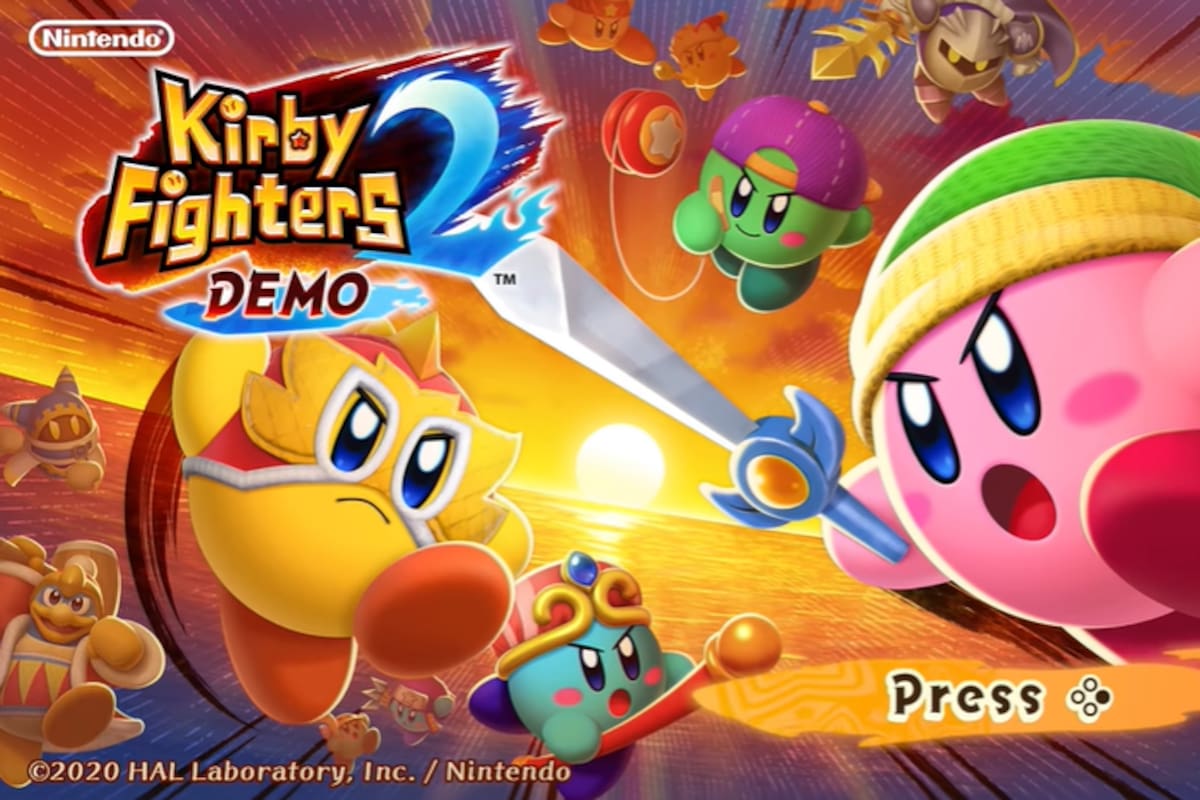 Kirby Fighters 2 - Tráiler Lanzamiento de la Demo