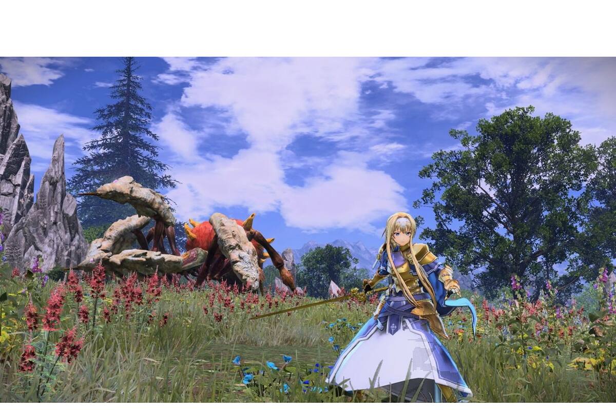 Aquí está el primer gameplay de Sword Art Online: Alicization Lycoris