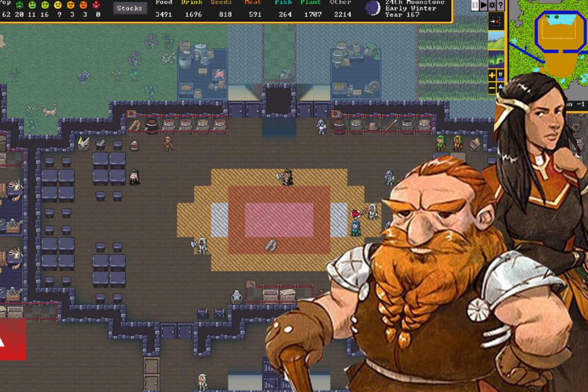 Tras casi 20 años de desarrollo, a Dwarf Fortress no le preocupa volver a tener 120.000 jugadores simultáneos porque “No estamos aquí para ganar la mayor cantidad de dinero posible"