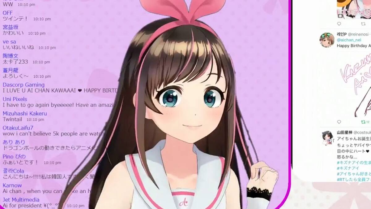 Kizuna AI suspenderá sus actividades por un tiempo a partir del próximo año