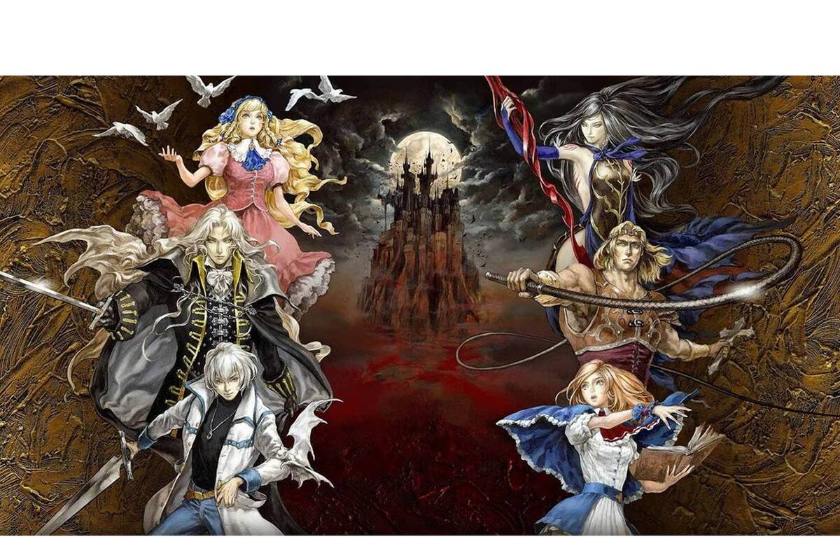 Así pelearán los personajes jugables de Castlevania: Grimoire of Souls