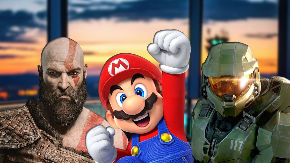 Kratos Mario Master Chief