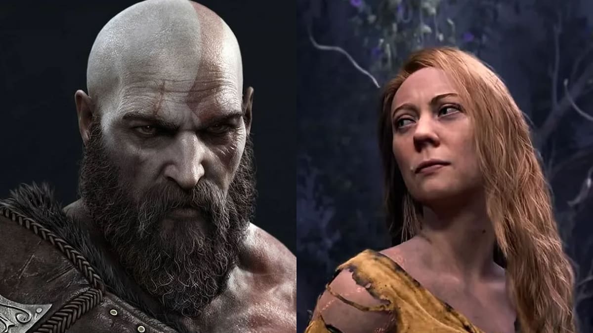 Kratos y Faye God of War