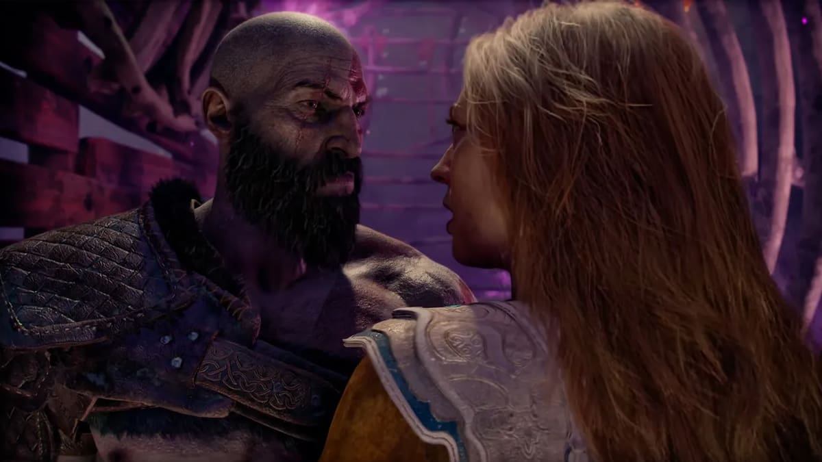 Kratos y Faye God of War