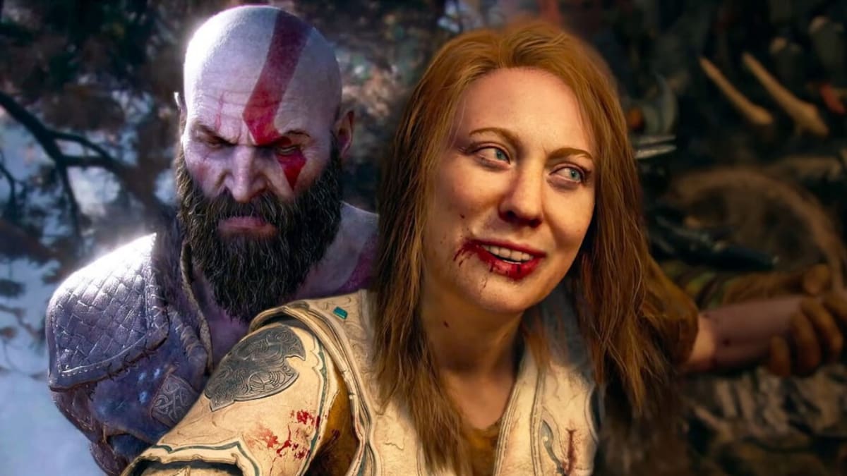 Kratos y Faye God of War