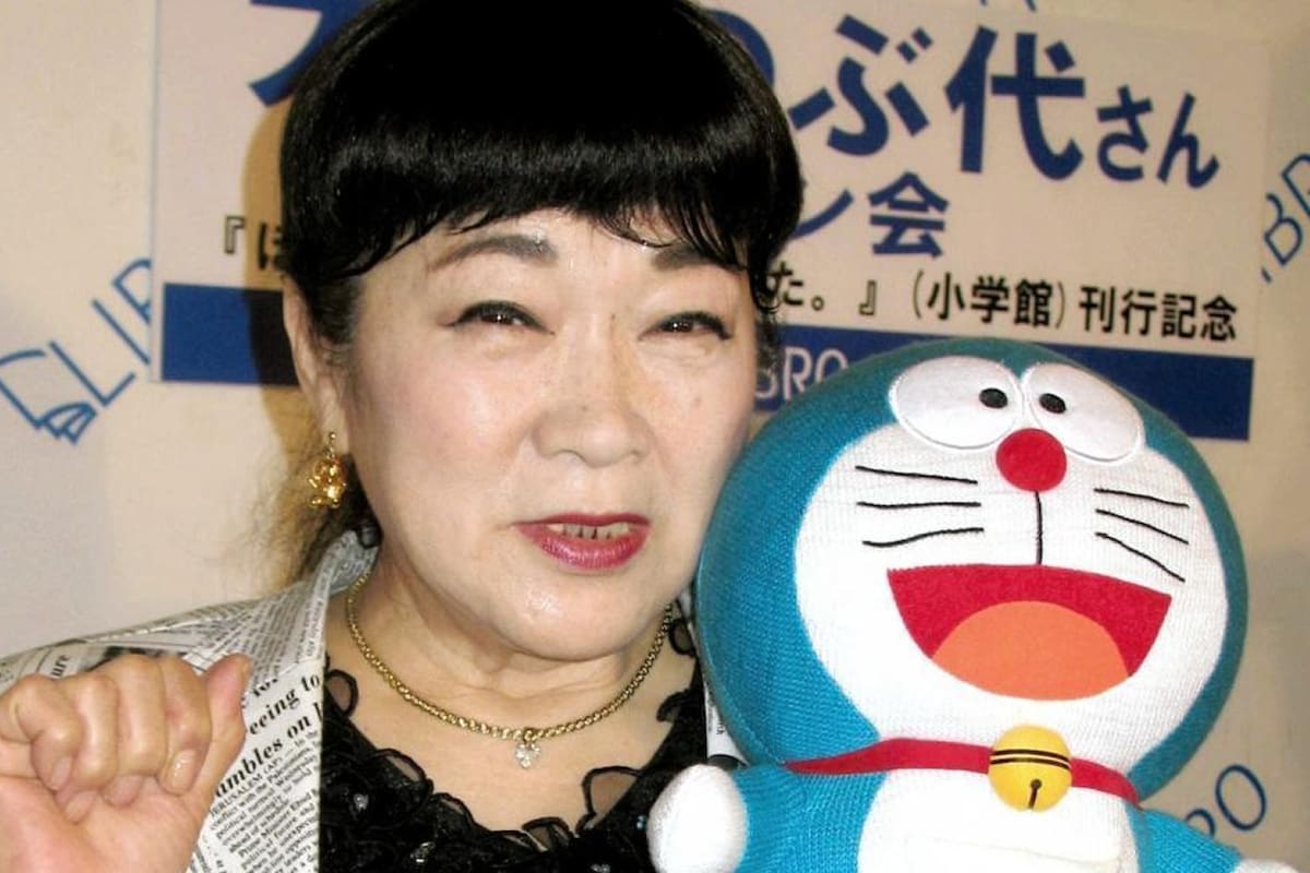 Fallece Nobuyo Oyama, actriz de voz que dio vida a Doraemon en el anime durante décadas