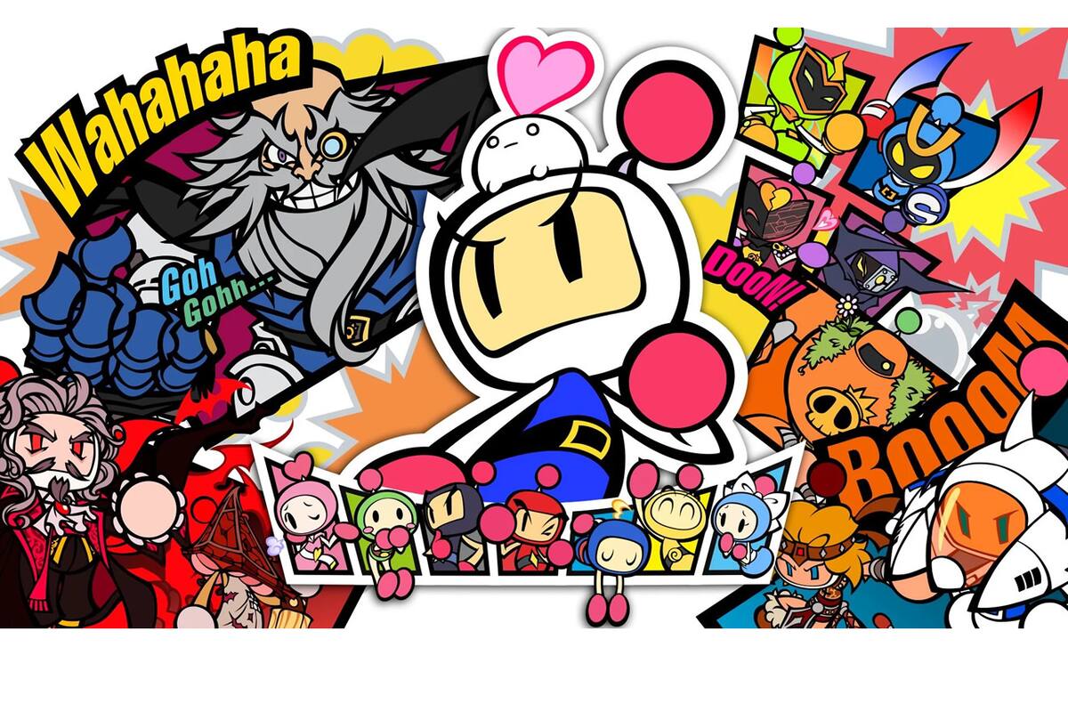 Super Bomberman R recibe personajes de Metal Gear y Contra