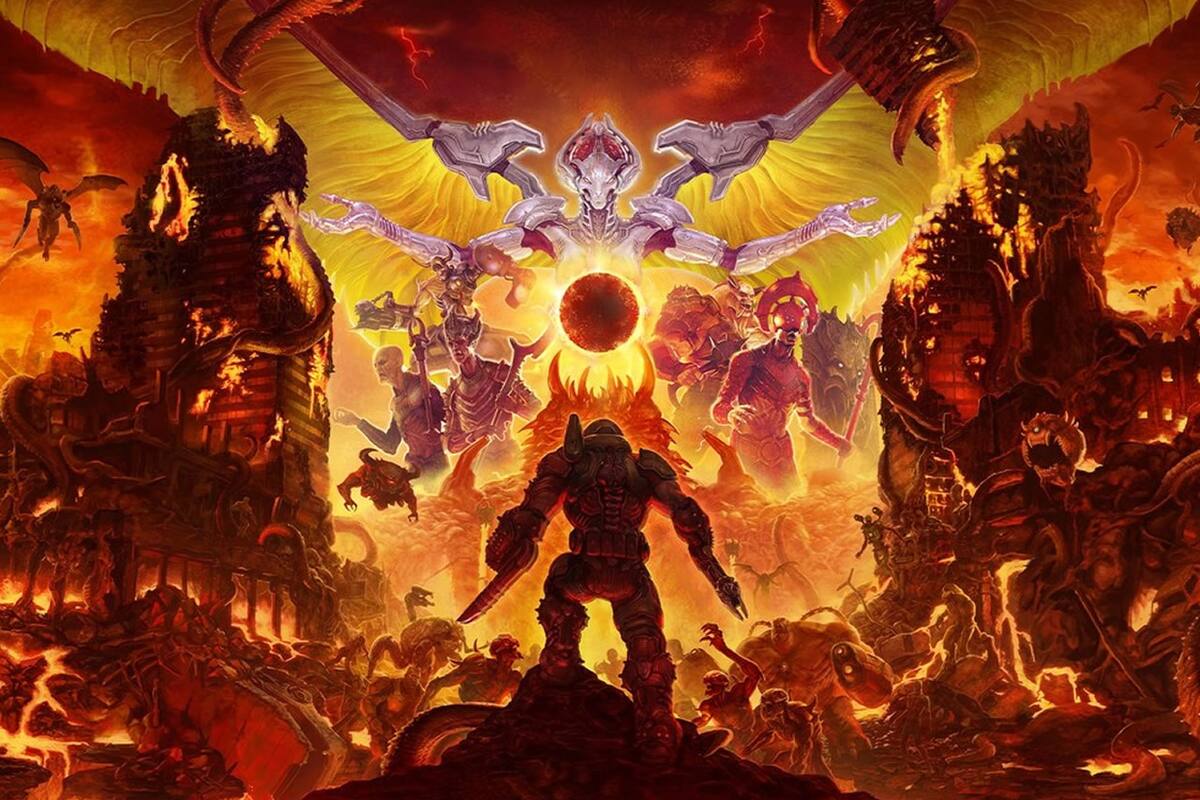 ¡Por fin! El modo Horda llegó a DOOM Eternal en Switch