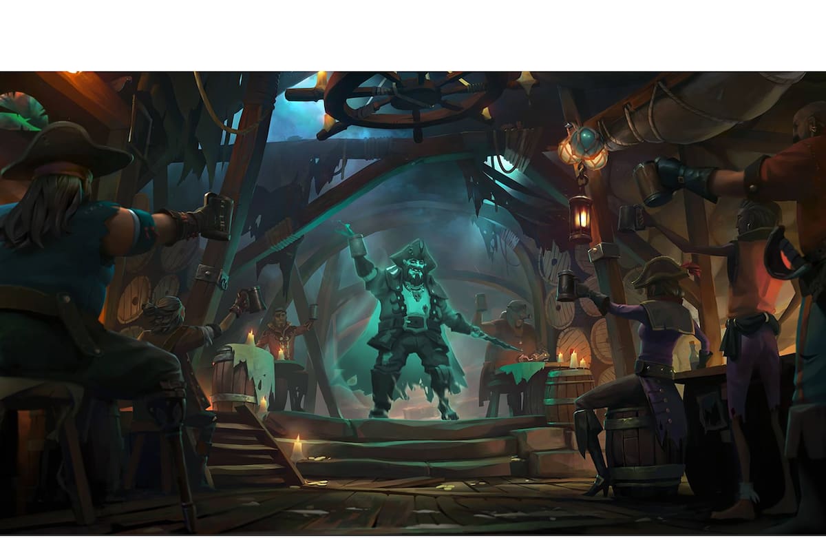 Explora la nueva región volcánica de Sea of Thieves con Forsaken Shores