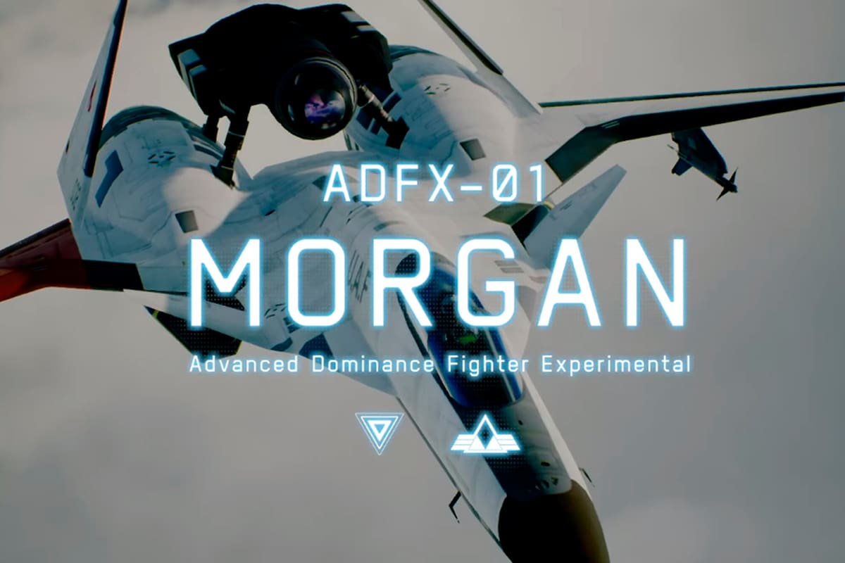 Demuestra supremacía aérea con el ADFX-01 Morgan para Ace Combat 7: Skies Unknown