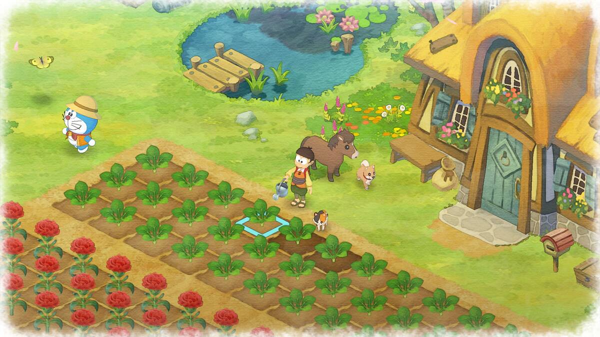 La agricultura, la amistad y la aventura son abundantes con Doraemon,