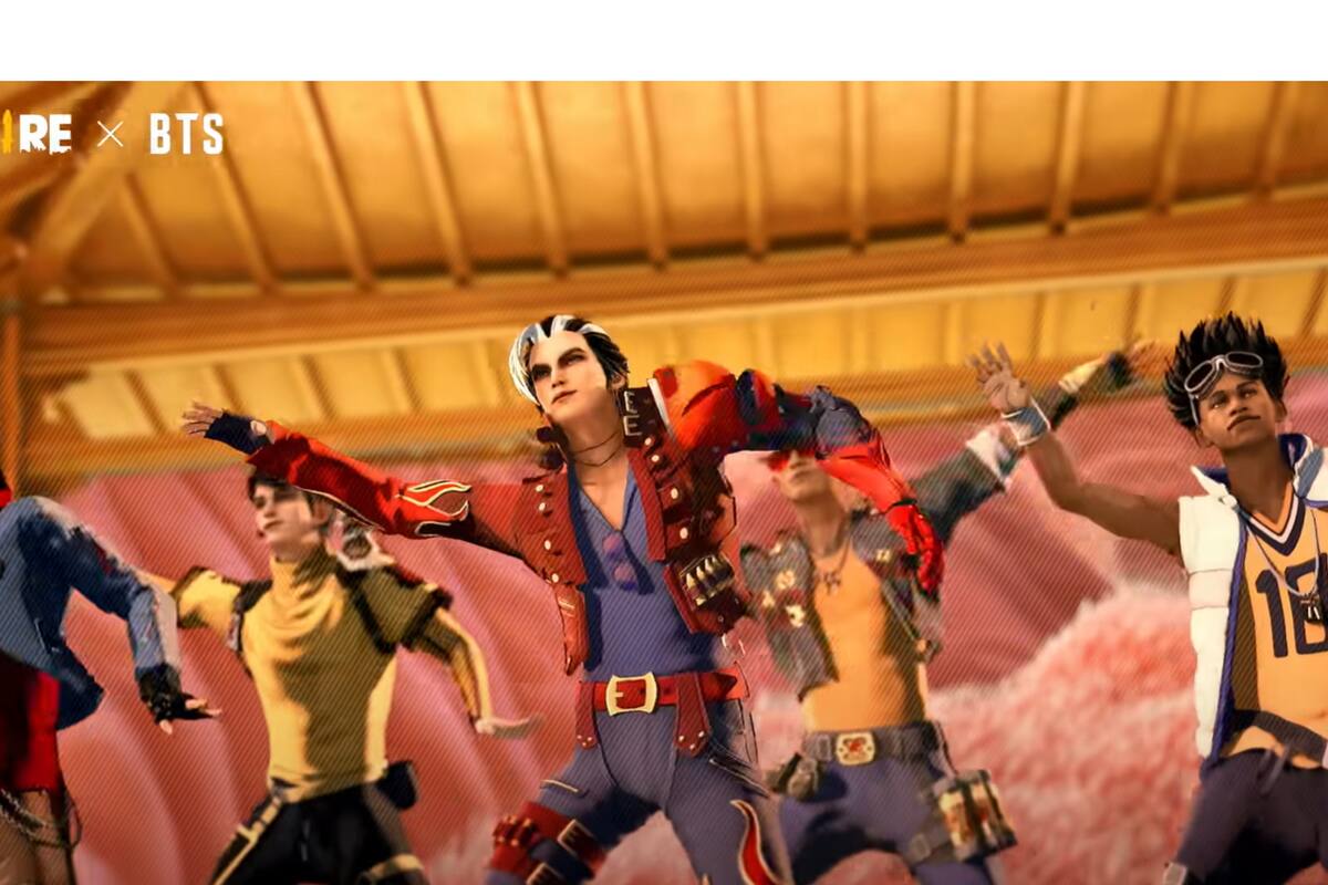 BTS, popular grupo de K-Pop, realiza un video musical inspirado en Free Fire