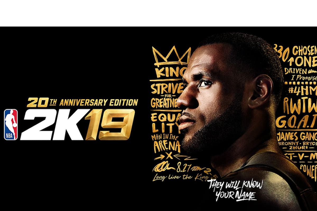 NBA 2K19 llegará en septiembre con LeBron James en la portada