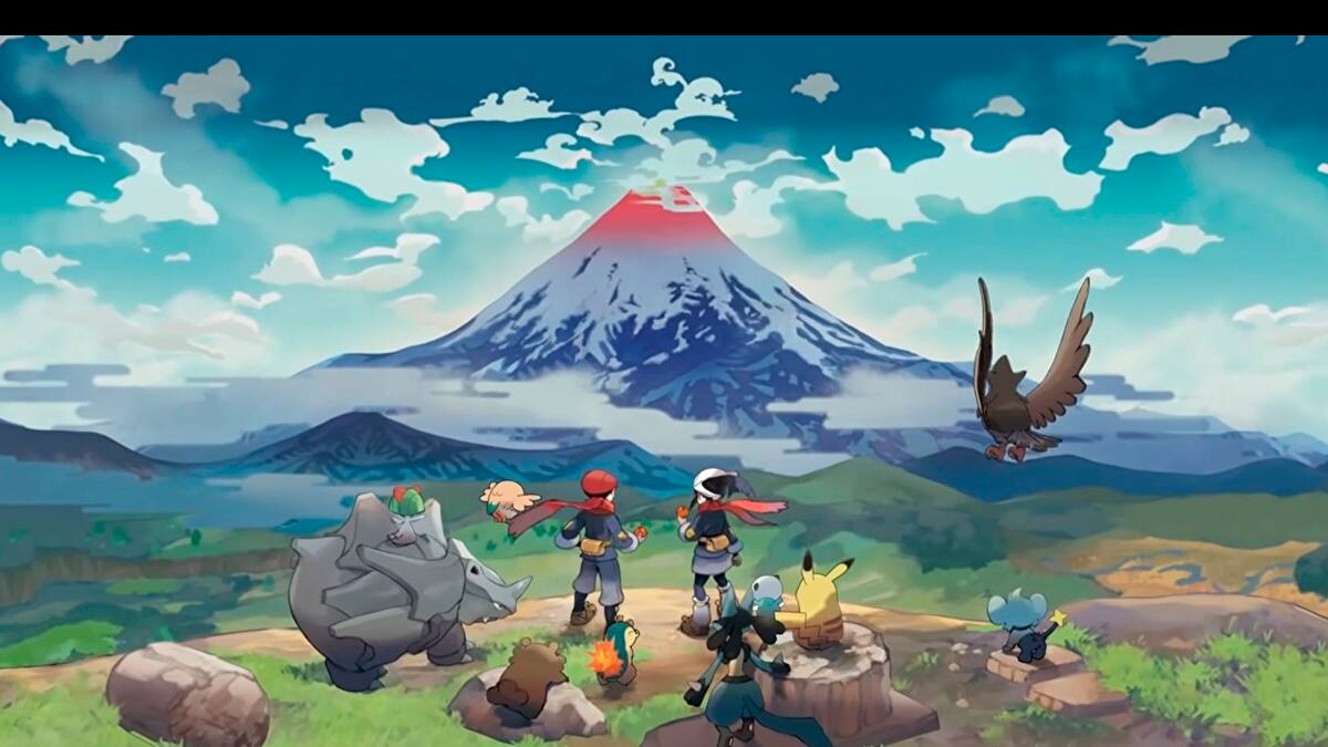 La antigua región de Sinnoh como nunca la habías visto