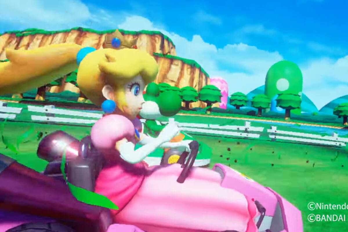 Así se ve la acción de Mario Kart en realidad virtual