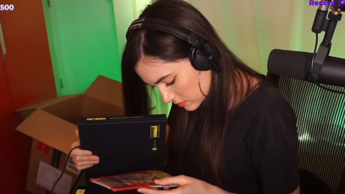La autora y ex actriz de cine para adultos hace streams en Twitch