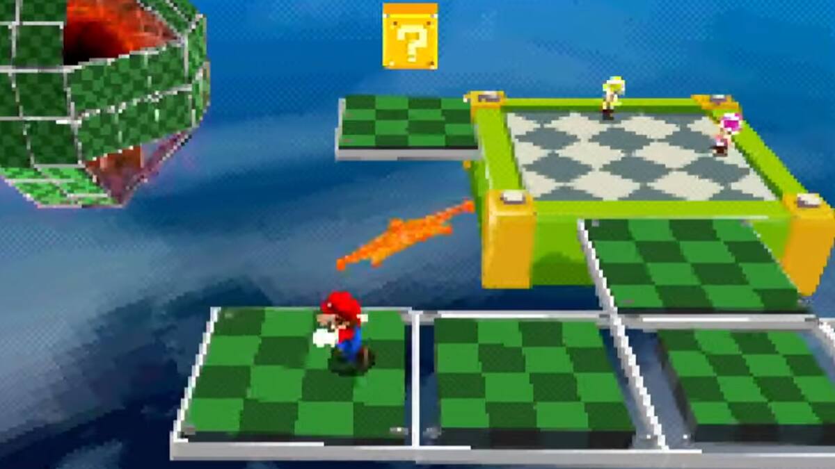 La aventura galáctica del fontanero llegó a la antigua consola portátil de Nintendo