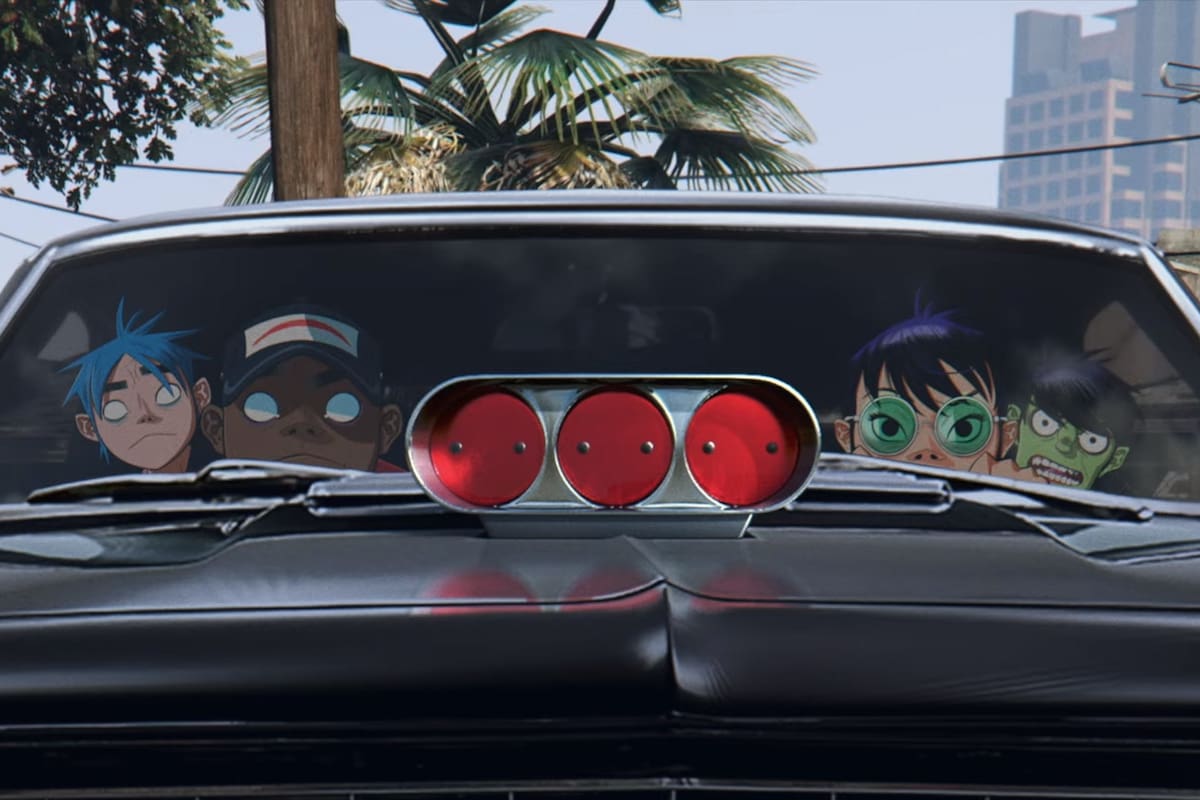 Gorillaz sacó un nuevo video y está hecho en Grand Theft Auto V