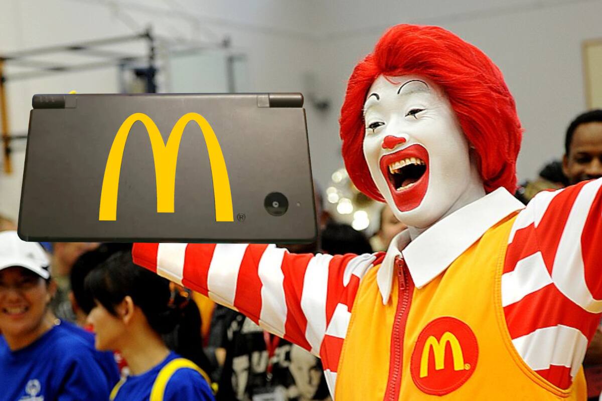 Raro Nintendo DS de McDonald's aparece en tienda y evitan su venta