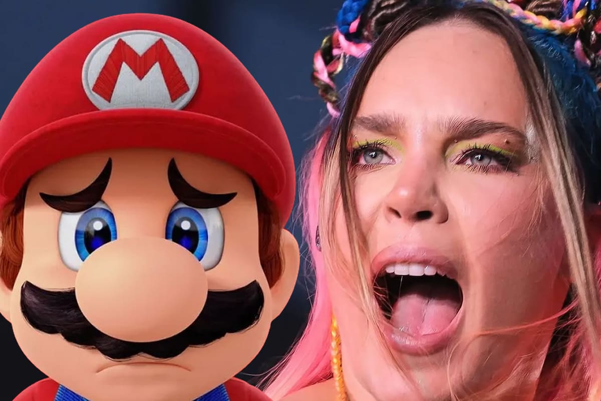 Belinda presume su Super Mario 64... pero es pirata