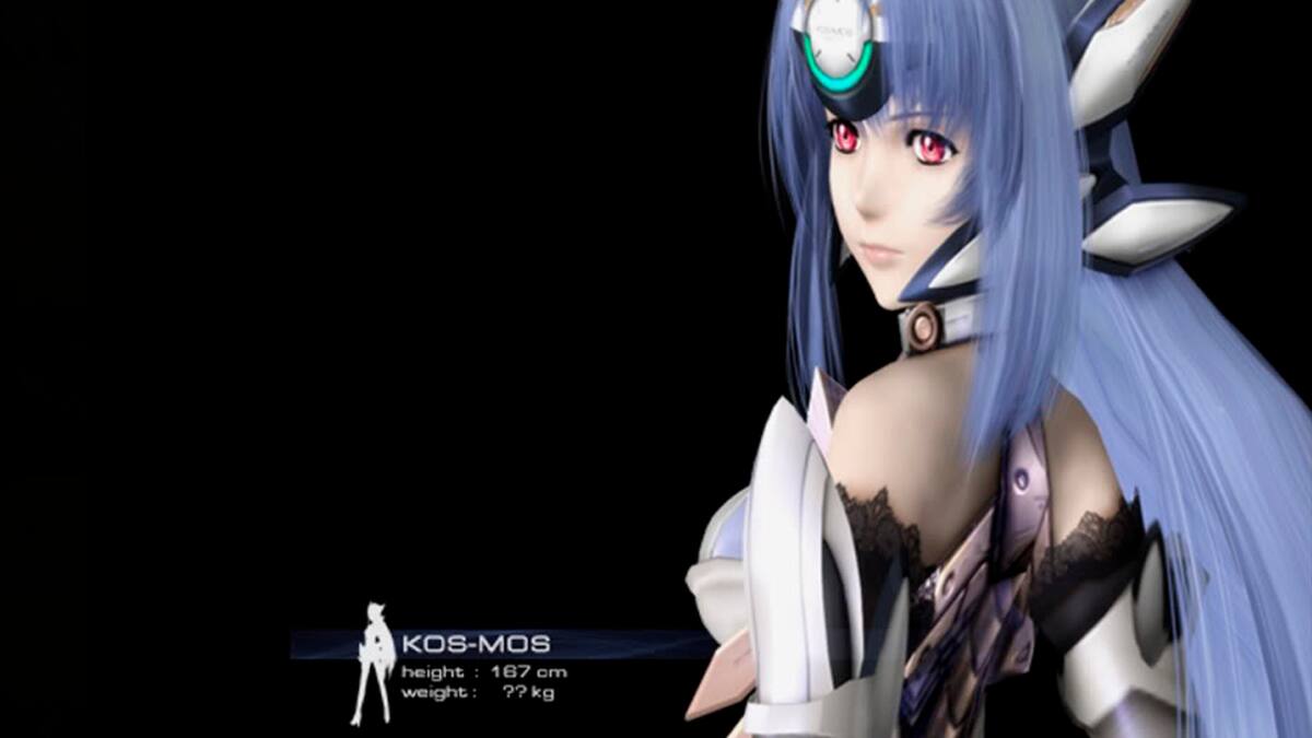 La cara de KOS-MOS quizá apareció en el trailer