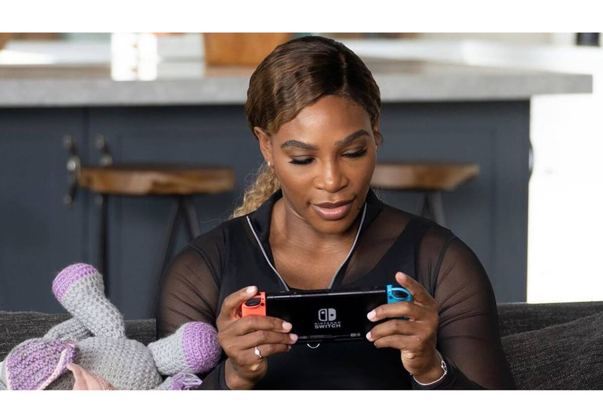 Serena Williams es fan de los videojuegos y ama estas sagas de Nintendo