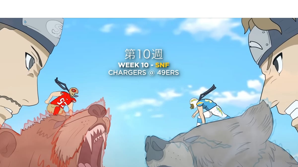 LA Chargers presentó su calendario para la temporada de 2022 con una genial animación