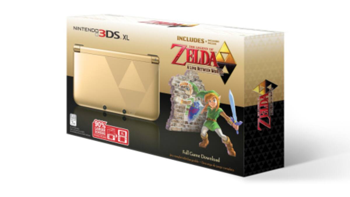 La cifra abarca unidades digitales incluidas en 3DS XL dorado