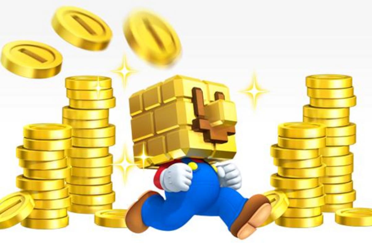 Recolectan un billón de monedas en New Super Mario Bros. 2