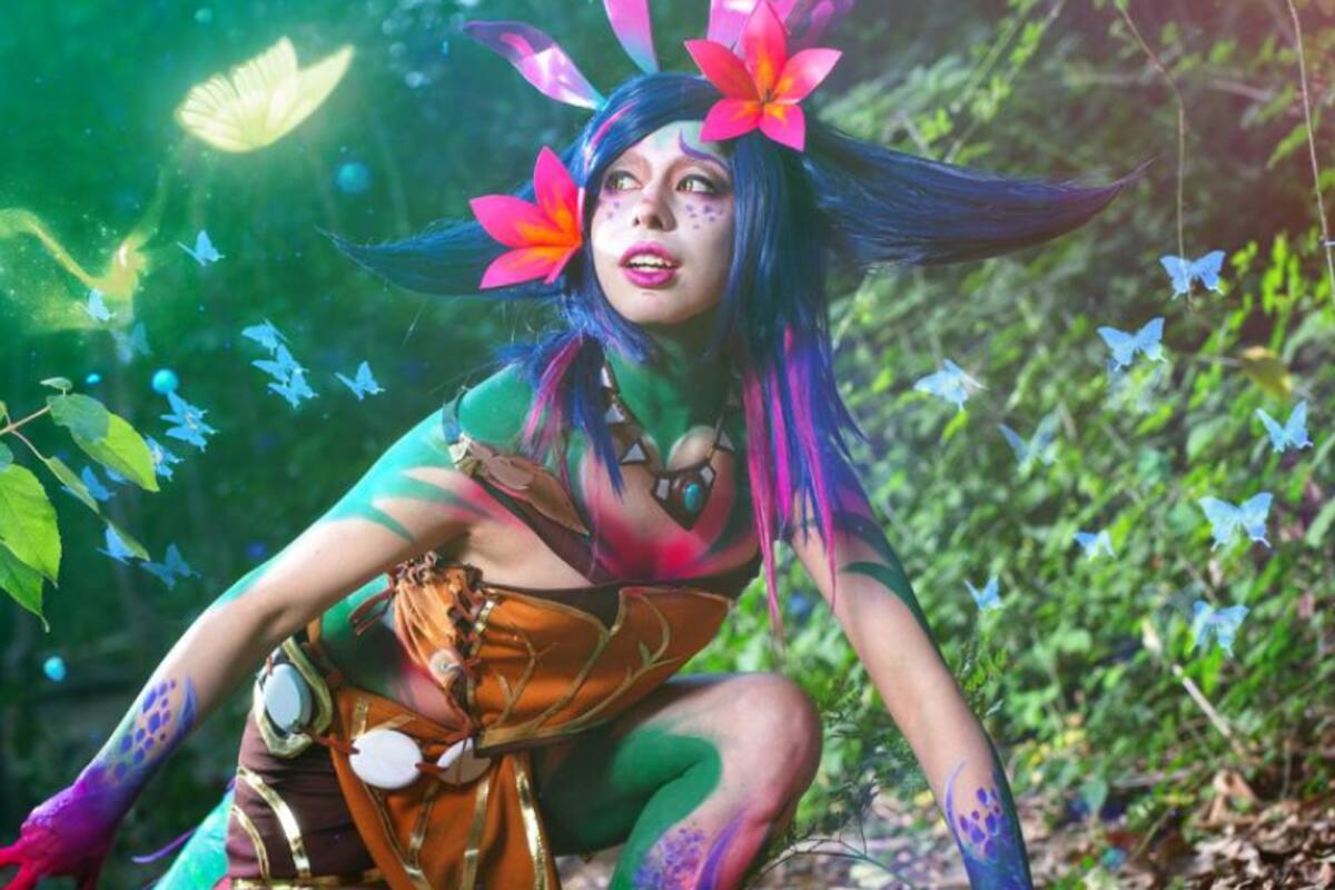 Cosplayer local interpretó a Neeko para League of Legends