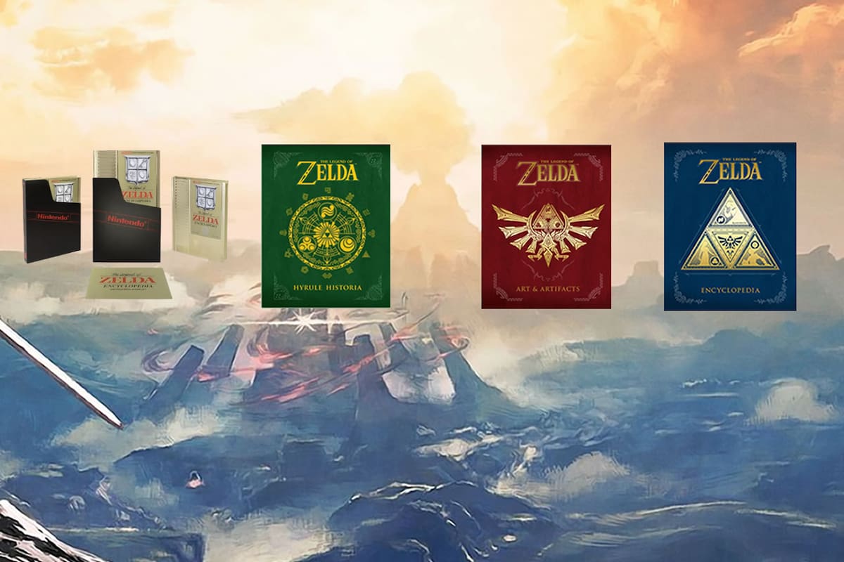 ¿Enciclopedias de The Legend of Zelda? Compra las oficiales en Amazon