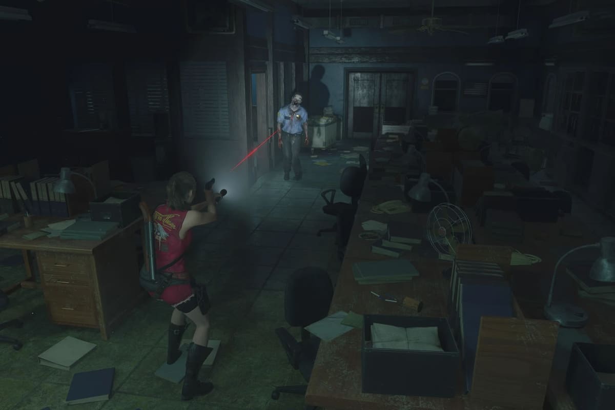 Juega el remake de Resident Evil 2 al estilo retro con este mod