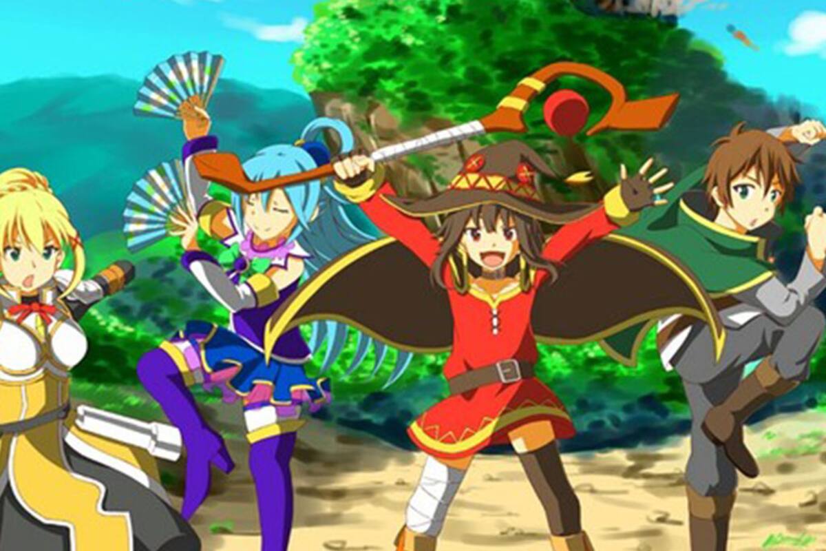 Presentan opening de KonoSuba, título para PS4/PS Vita